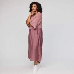 YRSA DRESS WITH KNIT von GOZZIP