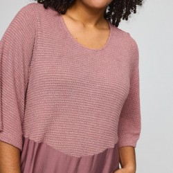 YRSA DRESS WITH KNIT von GOZZIP