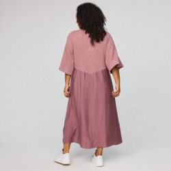 YRSA DRESS WITH KNIT von GOZZIP