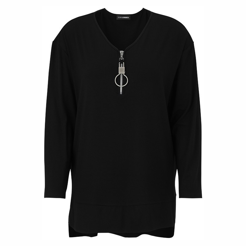 TUNIKA-SHIRT ZIPP von DORIS STREICH