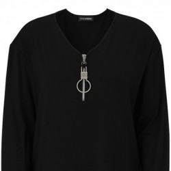 TUNIKA-SHIRT ZIPP von DORIS STREICH