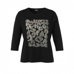 SHIRT FRONTDRUCK ECRUE von VIA APPIA *DUE*