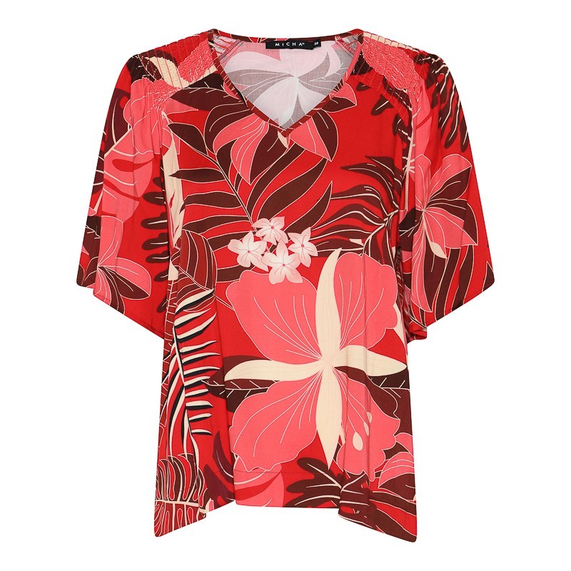 SHIRT SCHULTER-SMOK DRUCK von MICHA STRICK