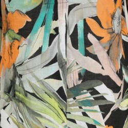 LEINEN-KLEID DSCHUNGEL von DORIS STREICH