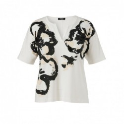 SHIRT GROßE BLUME von FRAPP