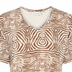 SHIRT DRUCK BLUE-WHITE von MICHA STRICK