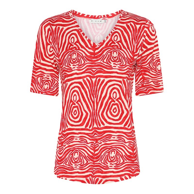 SHIRT DRUCK BROWN-SAND von MICHA STRICK