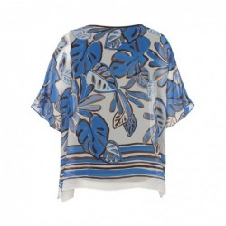 V-TUNIKA-BLUSE DRUCK von VIA APPIA *DUE*