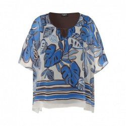 V-TUNIKA-BLUSE DRUCK von VIA APPIA *DUE*