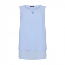TOP MIT CHIFFON von TIA - LONDON