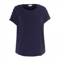 GITTE SHIRT M.EFFEKT BLACK von GOZZIP