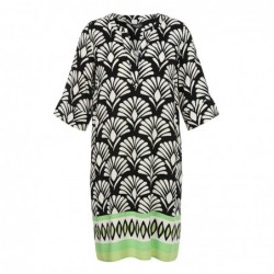 KLEID V-AUSSCHNITT DRUCK von VIA APPIA *DUE*