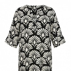 KLEID V-AUSSCHNITT DRUCK von VIA APPIA *DUE*