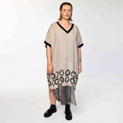 NIA DRESS V-AUSSCHNITT von GOZZIP