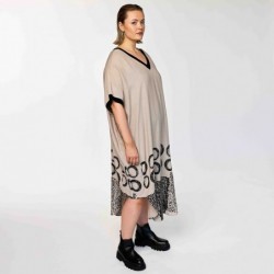 NIA DRESS V-AUSSCHNITT von GOZZIP