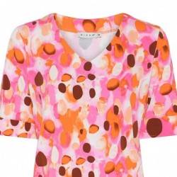 V-SHIRT DOT PRINT NAVY-PRINT von MICHA STRICK