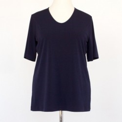 V-SHIRT KZA FLIESSEND SCHWARZ von URBAN // COLLECTION