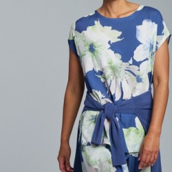SHIRT BLUMEN-DRUCK von VETONO