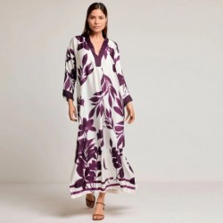 FREYA MAXI KAFTAN BLUMEN von DAVID-ICONIQUE