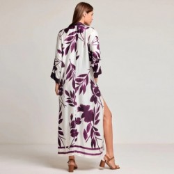 FREYA MAXI KAFTAN BLUMEN von DAVID-ICONIQUE