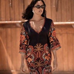KIM KAFTAN DRUCK von DAVID-ICONIQUE