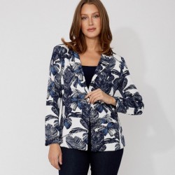 BLAZER-JACKE BLUMEN von FRANK LYMAN