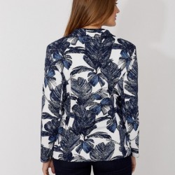 BLAZER-JACKE BLUMEN von FRANK LYMAN