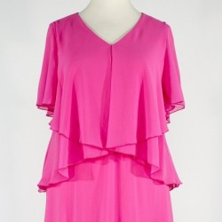 LAGEN-KLEID CHIFFON von TIA - LONDON