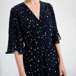 JUMP-SUIT PLISSEE von JOSEPH RIBKOFF