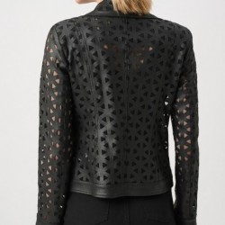 BIKER-JACKE AUSBRENNER von JOSEPH RIBKOFF