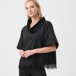 SHIRT MIT SPITZE von JOSEPH RIBKOFF