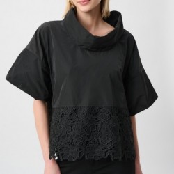 SHIRT MIT SPITZE von JOSEPH RIBKOFF