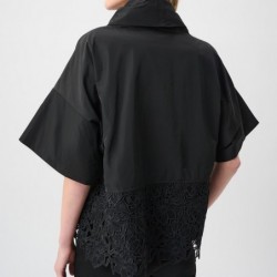 SHIRT MIT SPITZE von JOSEPH RIBKOFF