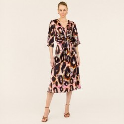 KLEID ANIMAL-DRUCK von TIA - LONDON
