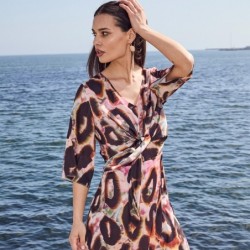 KLEID ANIMAL-DRUCK von TIA - LONDON