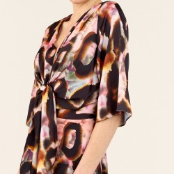 KLEID ANIMAL-DRUCK von TIA - LONDON
