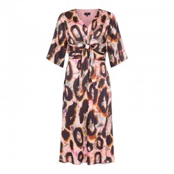 KLEID ANIMAL-DRUCK von TIA - LONDON