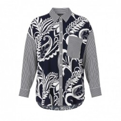 BLUSE DRUCK PATCH-OPTIK von VIA APPIA *DUE*