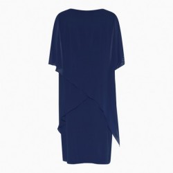 CHIFFON-KLEID STRASS von TIA - LONDON