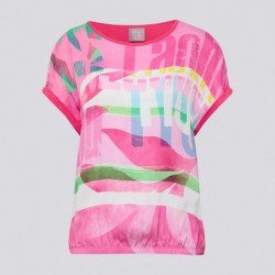 SHIRT ÜBERSCHNITTEN DRUCK von RABE