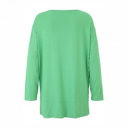 TUNIKA-SHIRT ZIPP SCHWARZ von DORIS STREICH