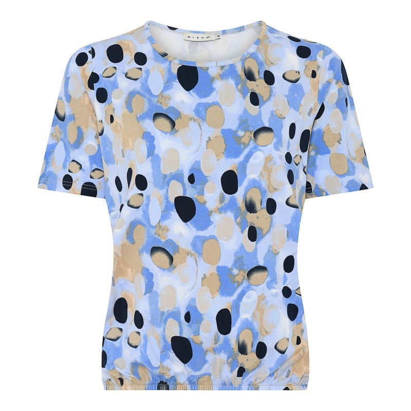 SHIRT DRUCK BLUE-GREEN von MICHA STRICK