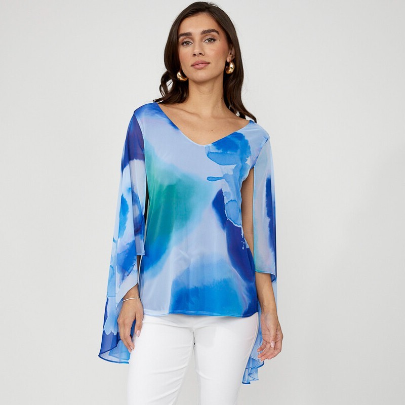 BLUSEN-SHIRT BATIK von FRANK LYMAN