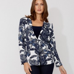 BLAZER-JACKE BLUMEN von FRANK LYMAN
