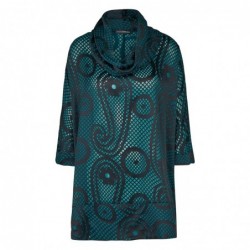 BLUSENSHIRT IN-SICH SCHWARZ von DORIS STREICH