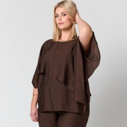 ATHENA BLUSE LAGENLOOK von GOZZIP