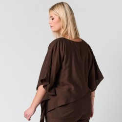 ATHENA BLUSE LAGENLOOK von GOZZIP