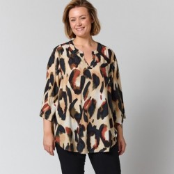 ALVA TUNIKA-BLUSE ANIMAL von GOZZIP