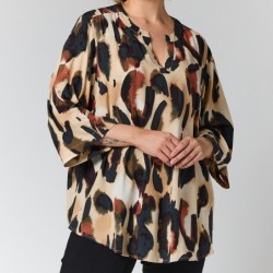 ALVA TUNIKA-BLUSE ANIMAL von GOZZIP