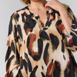 ALVA TUNIKA-BLUSE ANIMAL von GOZZIP